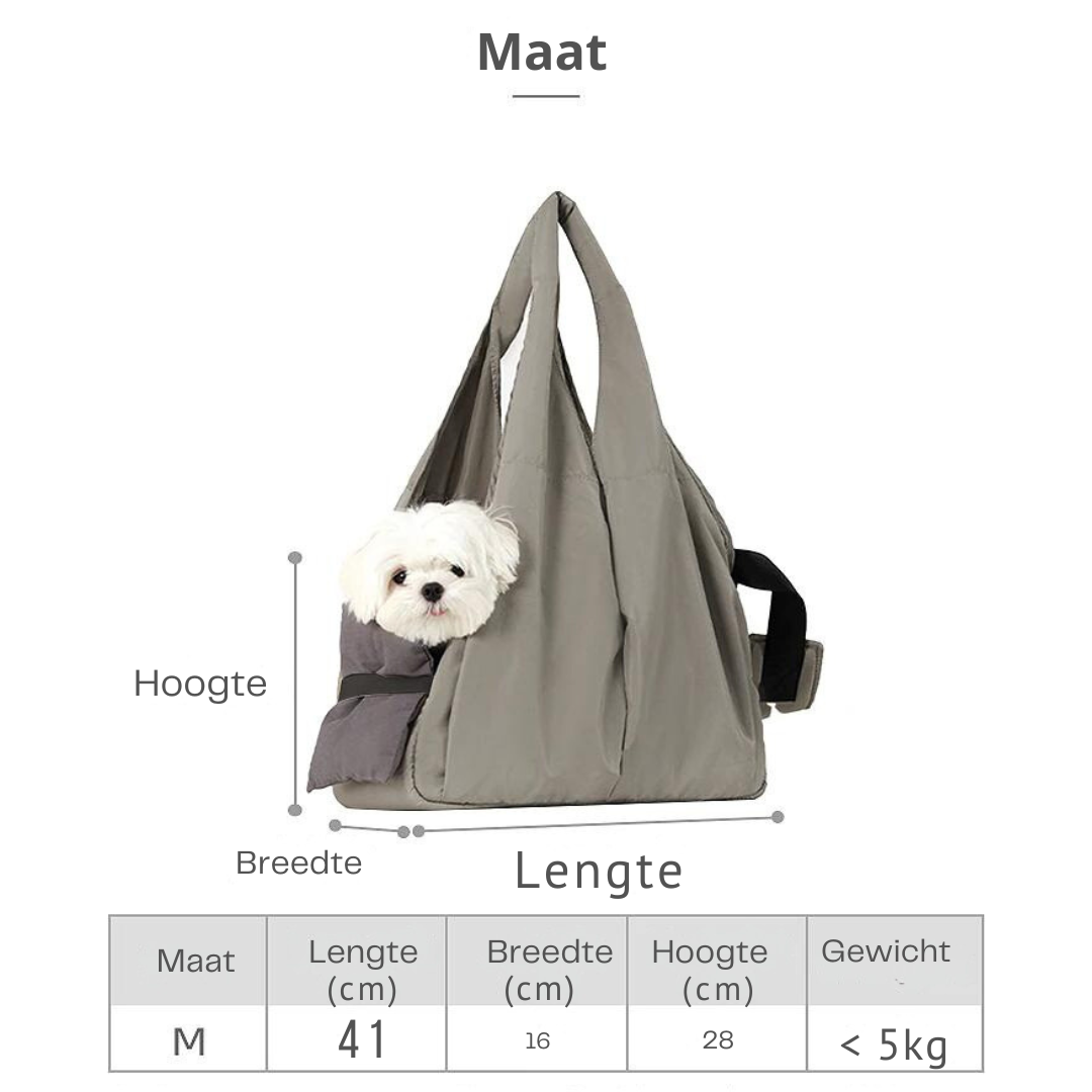 Luxe Honden Schoudertas - Travel Bag