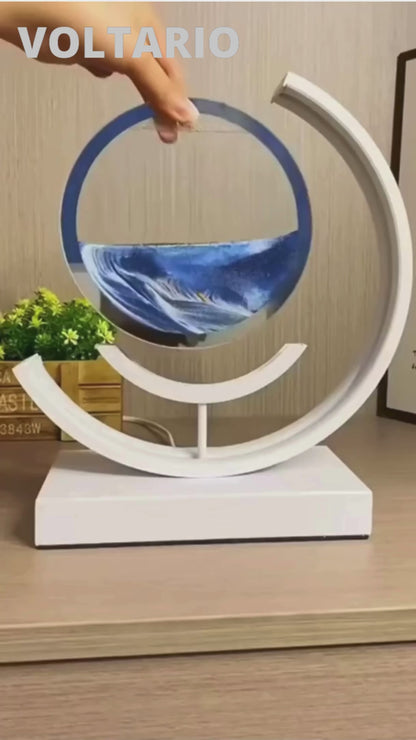 Diepzee LED Zandlandschap Tafellamp